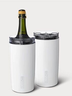 BrüMate‎ Togosa Wine Chiller & Leakproof Pitcher | In Glitter White | Brand New